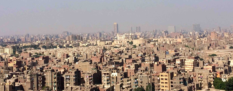 Cairo, seen from the Muhammad Ali Mosque