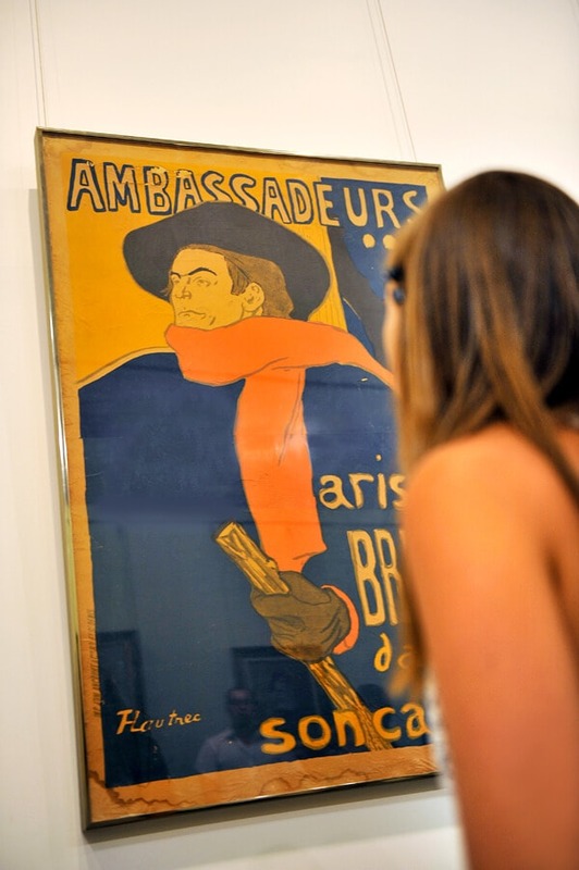 Aristide Bruant Poster in the Toulouse Lautrec Museum © D. Vijorovi