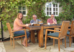Breakfast at the Coach House at Lodge Farm, Norfolk