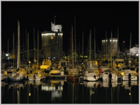 Late night at the harbour