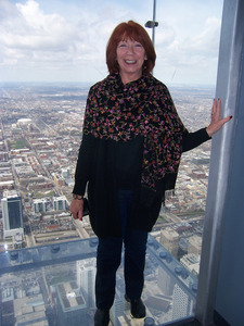 Glynis at Wells Tower Skydeck