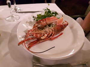 Lobster on the menu - Penventon Park Hotel