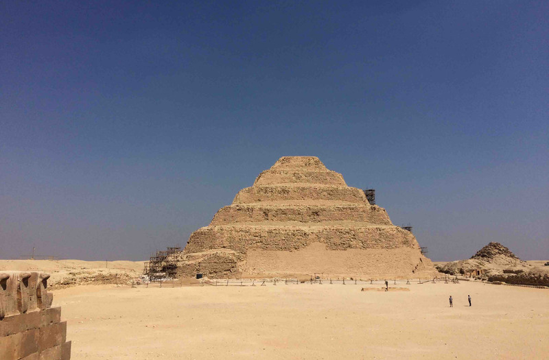 The world’s oldest pyramid, the Step Pyramid at Saqqara