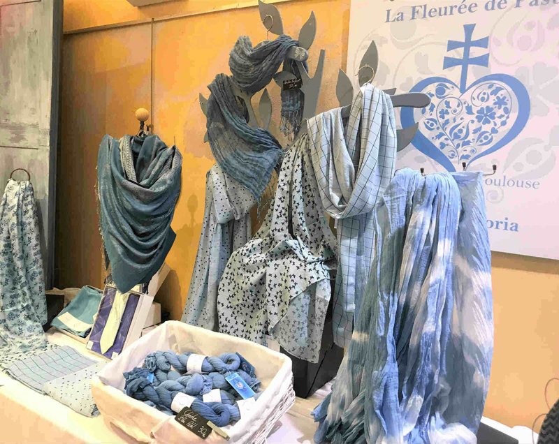 Toulouse's famous blue dye