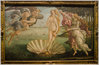 Botticelli’s “Birth of Venus” at the Uffizi
