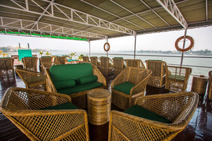 G Adventures Ganges riverboat Observation Deck