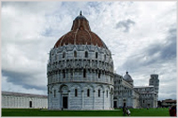 Pisa - the Baptistry and eponymous leaning tower