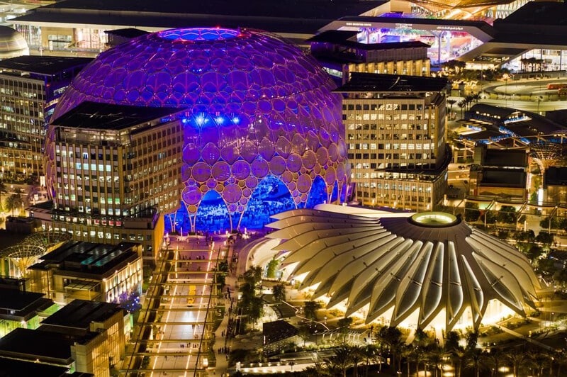 Expo 2020 Dubai - Al Wasl Dome and UAE Pavilion