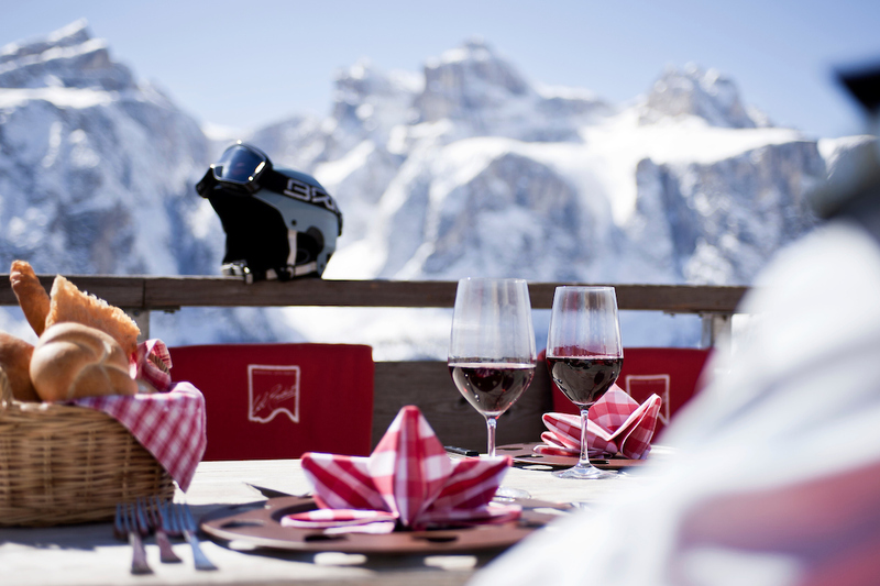 South Tyrol’s red and white wines get high praise and go swimmingly with freshly cooked Ladin cuisine and Dolomite views.
