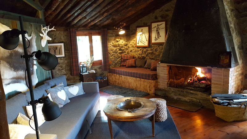 Staying in a Borda - authentic stone houses