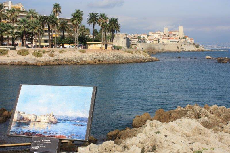 Antibes as seen by Boudin
