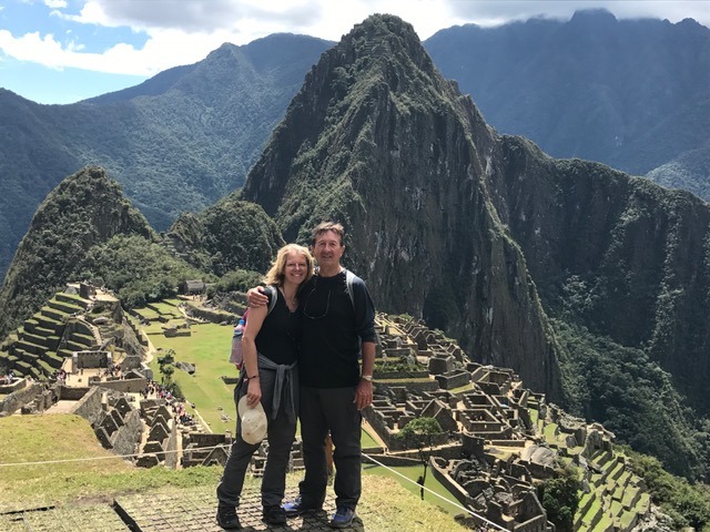 At Machu Picchu