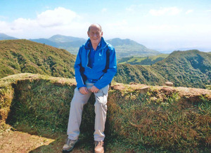 The author, Philip Gilbert, at Furnas