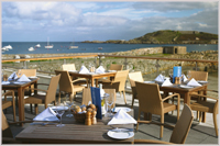 Braye Beach Hotel restaurant & terrace