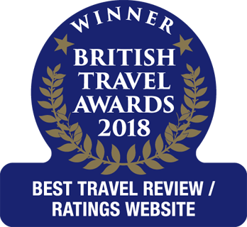 Silver Travel Advisor Winner Best Travel Review/Ratings Website