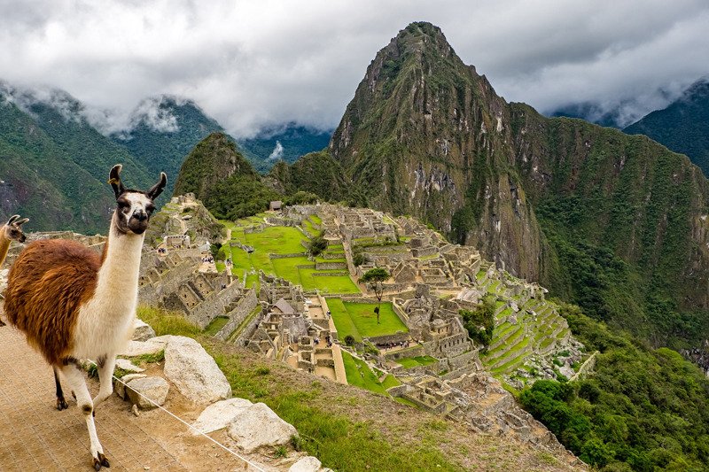 Be awed by the lost citadel of Machu Picchu in Peru