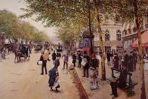 Belle Epoque Paris by Jean Beraud (1889)