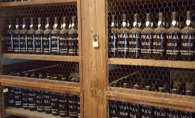 Blandy's wine cellar
