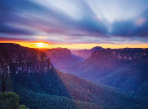 Blue Mountains, Australia - courtesy of Australia.com