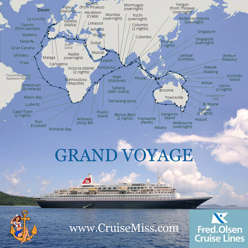 Fred. Olzsen Cruise Lines Grand Voyage
