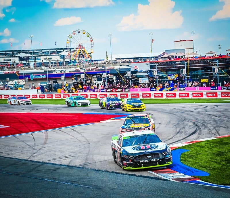 Charlotte Motor Speedway in Concord NC - photo courtesy of Visit Cabarrus