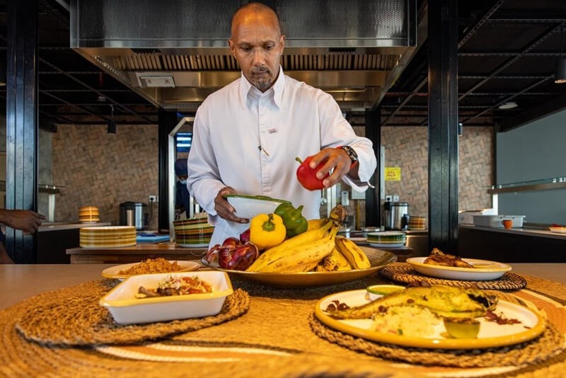 Expo 2020 Dubai - Chef Coco Reinharz at Choma Restaurant in Alkebulan Food Hall