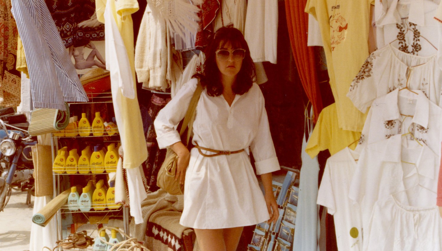 Chrissy Nason visiting Corfu in 1982. She looks amazing!
