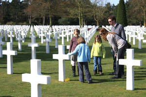 D-Day beaches - American Cemetery, Colleville-sur-Mere