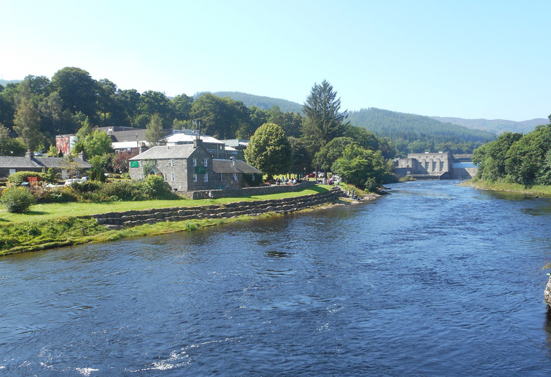 Pitlochry Hydroelectric Dam and Fish Ladder