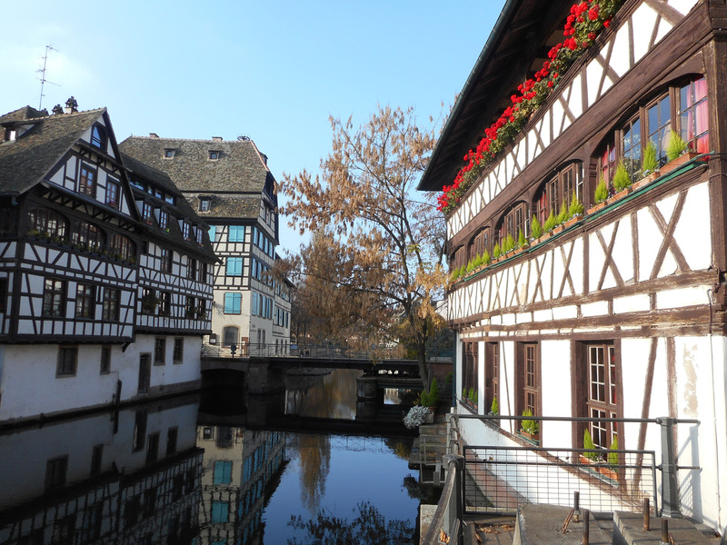 Petit France in the old quarter of Strasbourg
