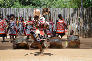 Cultural dance of Mantenga Cultural Village