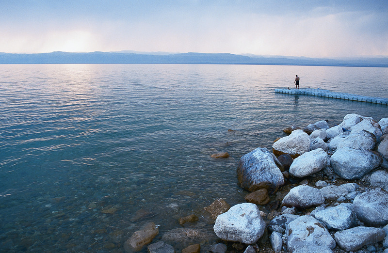 Dead Sea -salt formations