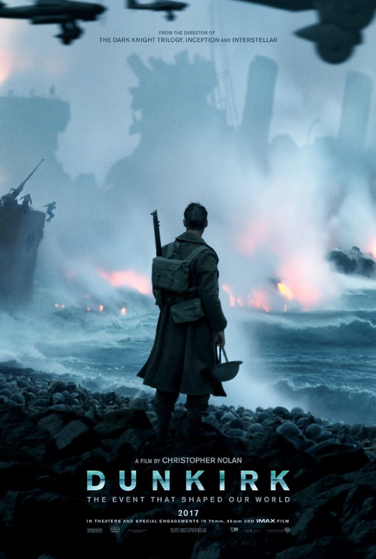 Dunkirk (the movie) in cinemas 21 July 2017
