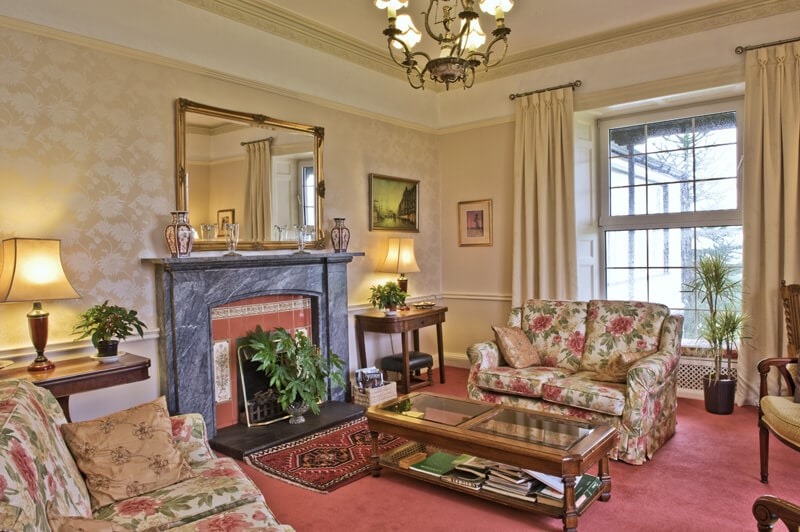 Front lounge at Ees Wyke Country House