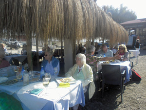 El Penon restaurant on the beach
