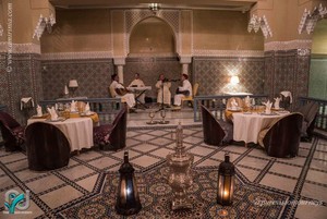 Fes Marriott Hotel Jnan Palace - dining salon
