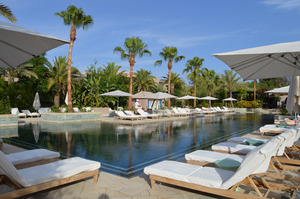 The adults only pool at The Four Seasons, Marrakesh