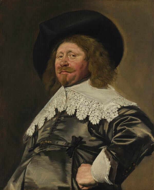 Portrait of a man possibly Nicolaes Pietersz Duyst van Voorhout by Frans Hals