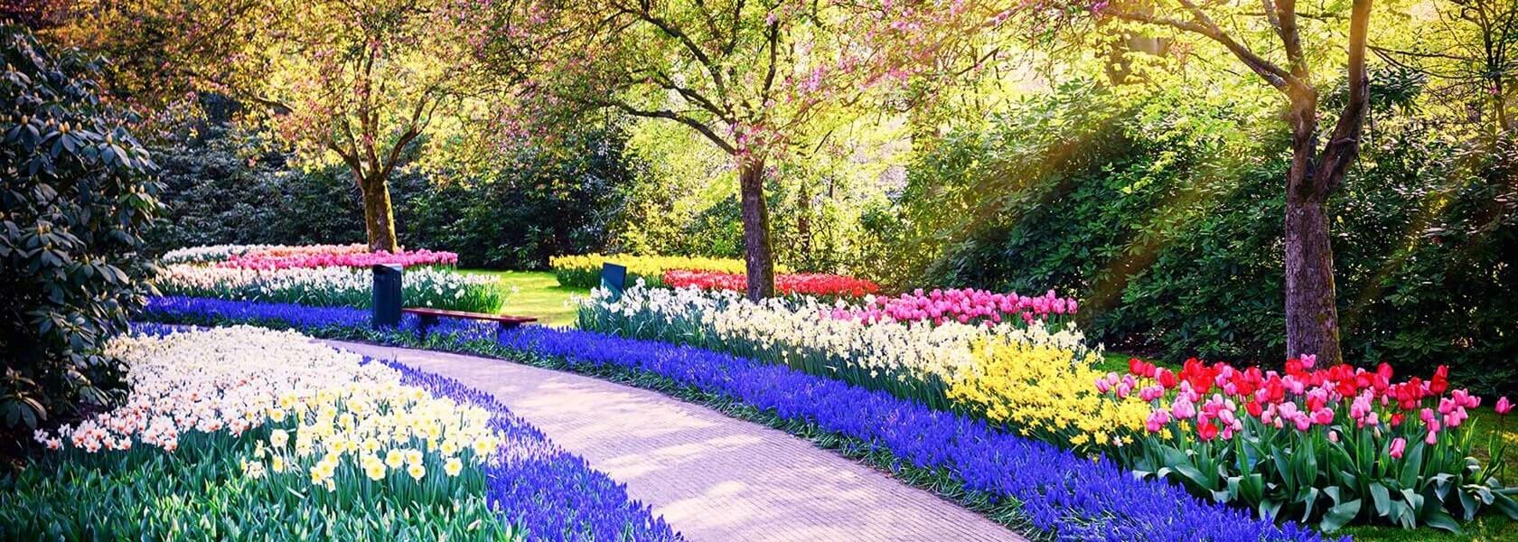 The Floriade Flower Show and Keukenhof Garden