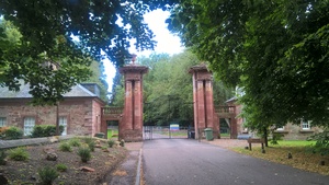 Gifford entrance to Yester House