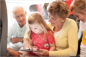 Grandparents and grandchildren go InterRailing