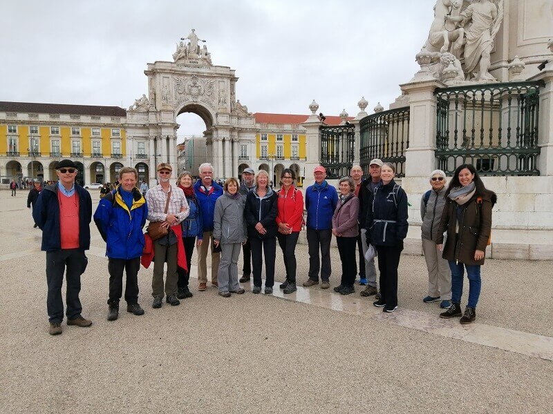 Our group in Lisbon