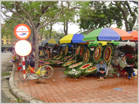 Hai Phong street market, Vietnam