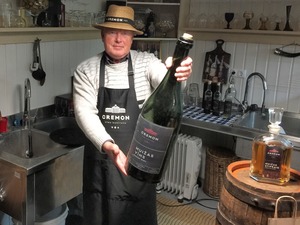Wine maker Janis Mikans
