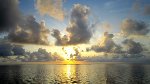 Sunrise on Lankayan Island