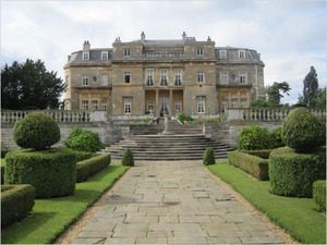Luton Hoo Hotel - view from the garden