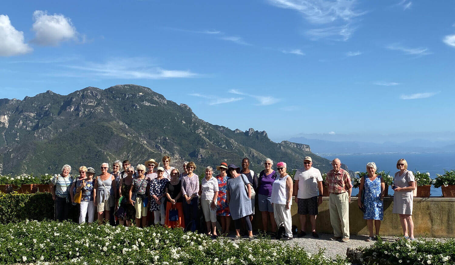 The One Traveller group in Sorrento