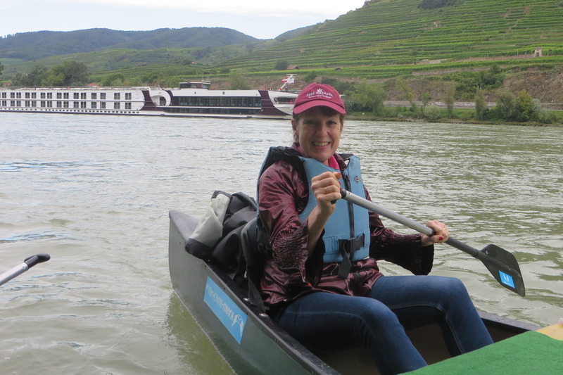 Avalon Waterways Active Discovery - canoeing on the Danube