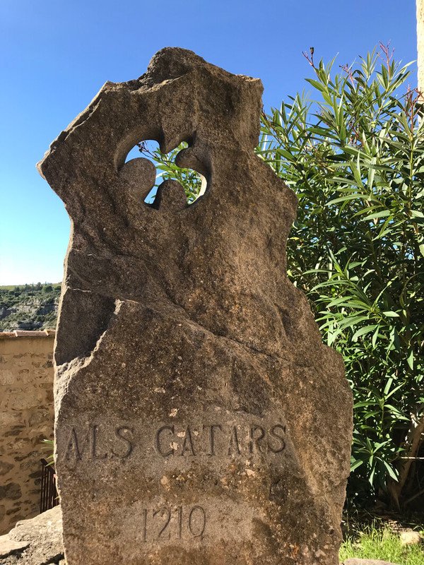 The Cathar Memorial, Minerve