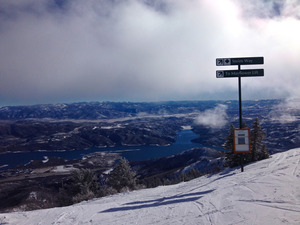 View from Deer Valley ski resort